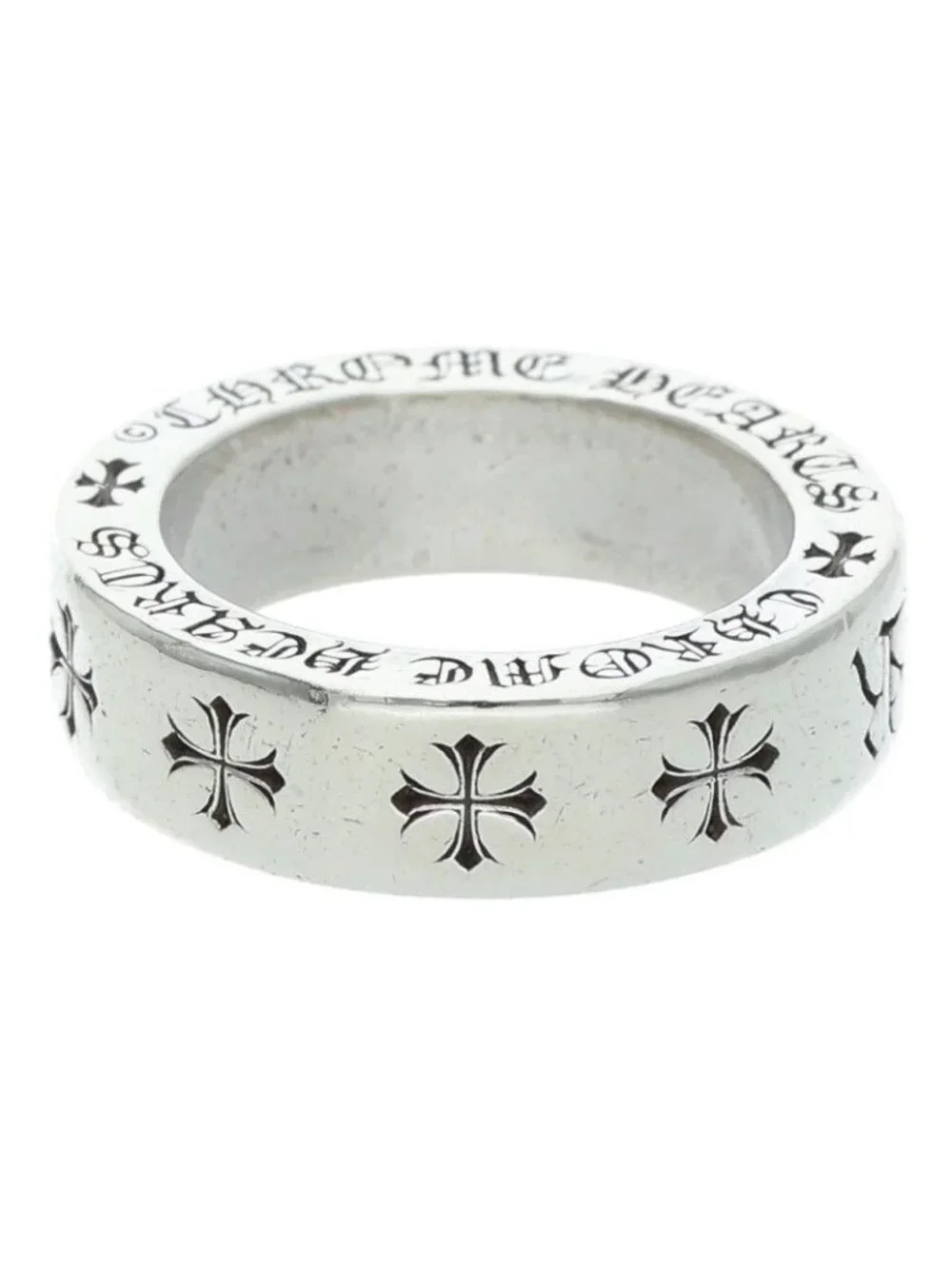 Chrome Hearts Spacer Forever Silver Ring